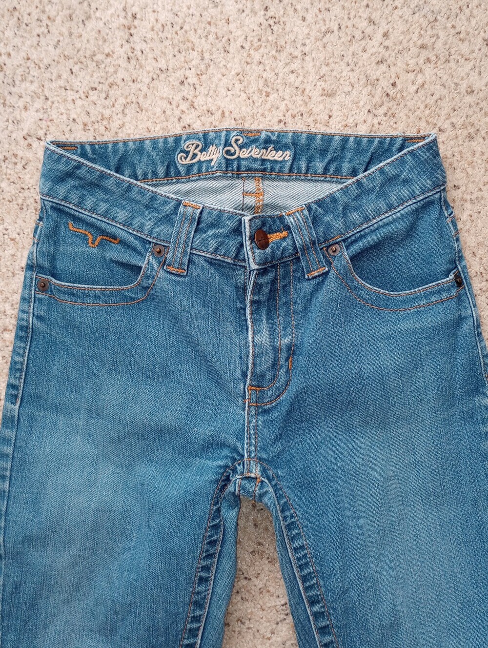 Kimes Ranch Betty Seventeen Jeans Size 0/32 Cowgirl Western Country Rodeo - Picture 4 of 12